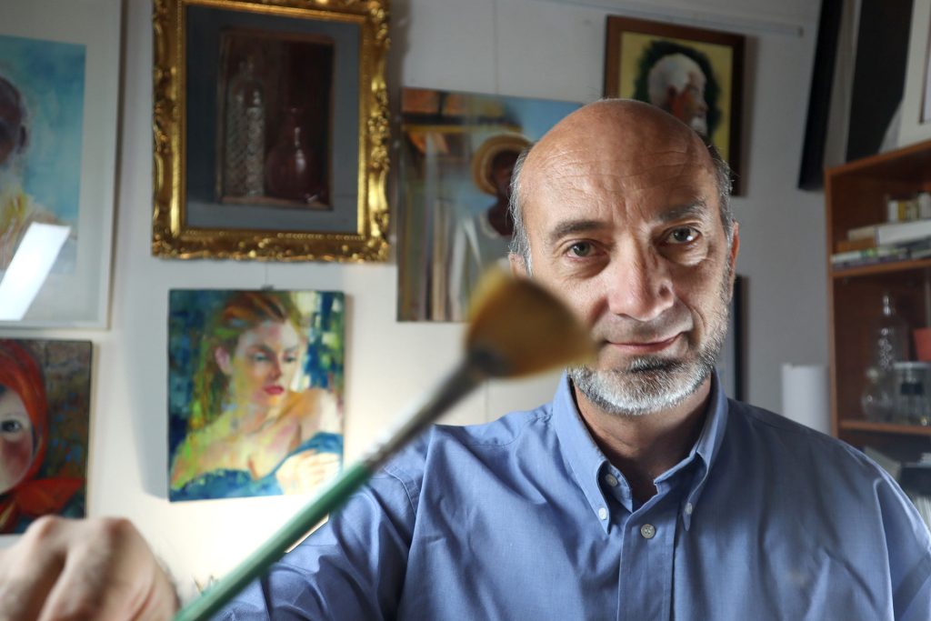 Laurent Maameri portraitiste