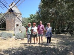 Sortie peinture aquarelle à la capelle Masmolène